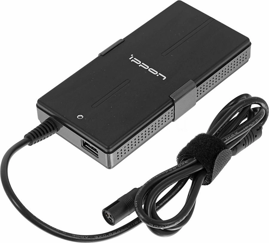 Блок питания Ippon S65U автоматический 65W 15V-19.5V 11-коннект. 3.5A 2.1A от бытовой электросети LED индикатор