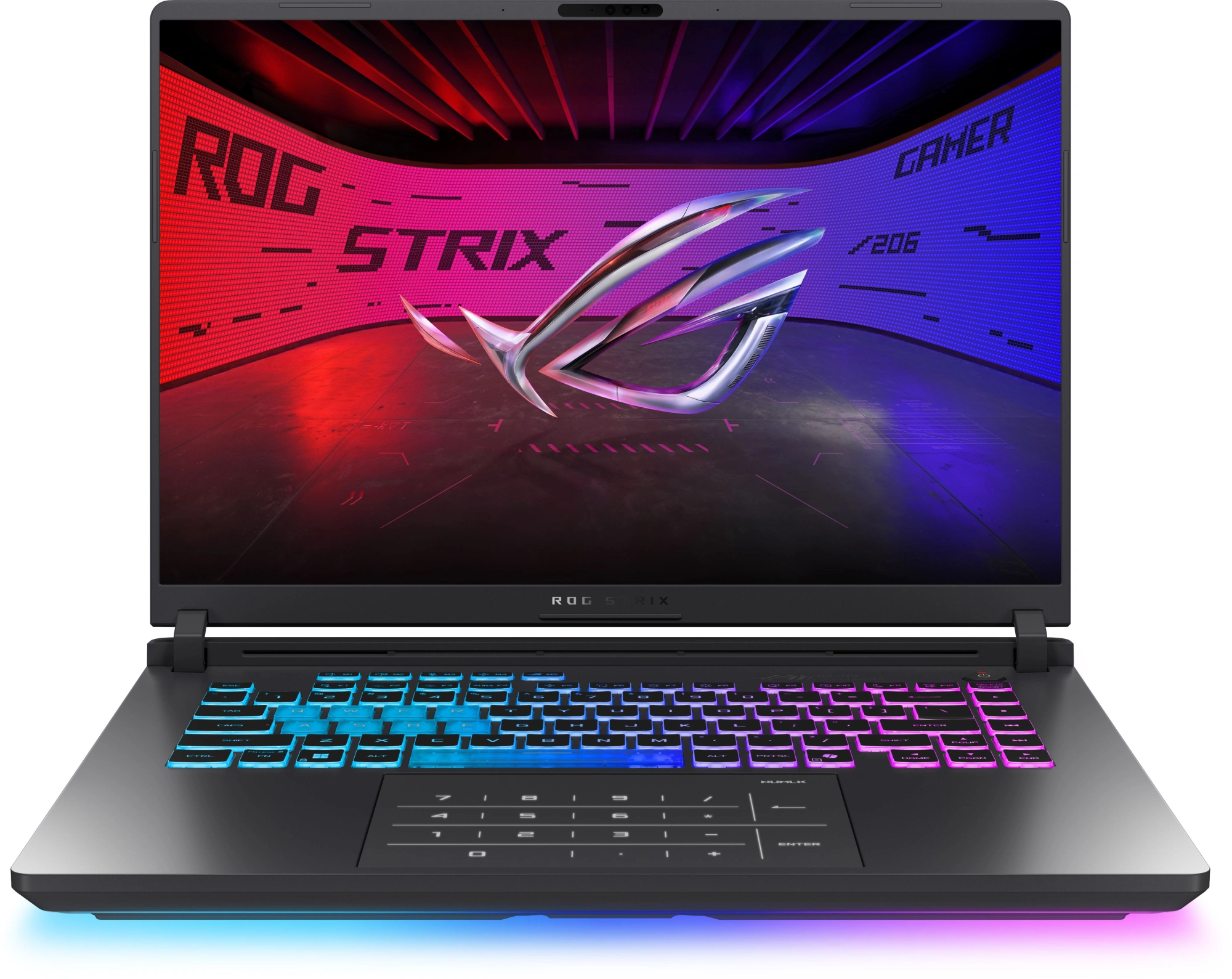 Ноутбук Asus ROG Strix G16 G615LW-S5080 Core Ultra 9 275HX 32Gb SSD1Tb NVIDIA GeForce RTX5080 16Gb 16" IPS WQXGA (2560x1600) без ОС grey WiFi BT Cam (90NR0LG1-M00330)
