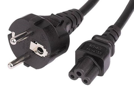 Кабель Buro BU-PCAB-1.8-3PIN IEC C5 (3-pin) Евровилка 1.8м