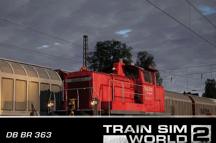 Дополнение к игре для ПК Dovetail Train Sim World 2: DB BR 363 Loco Add-On (0+)