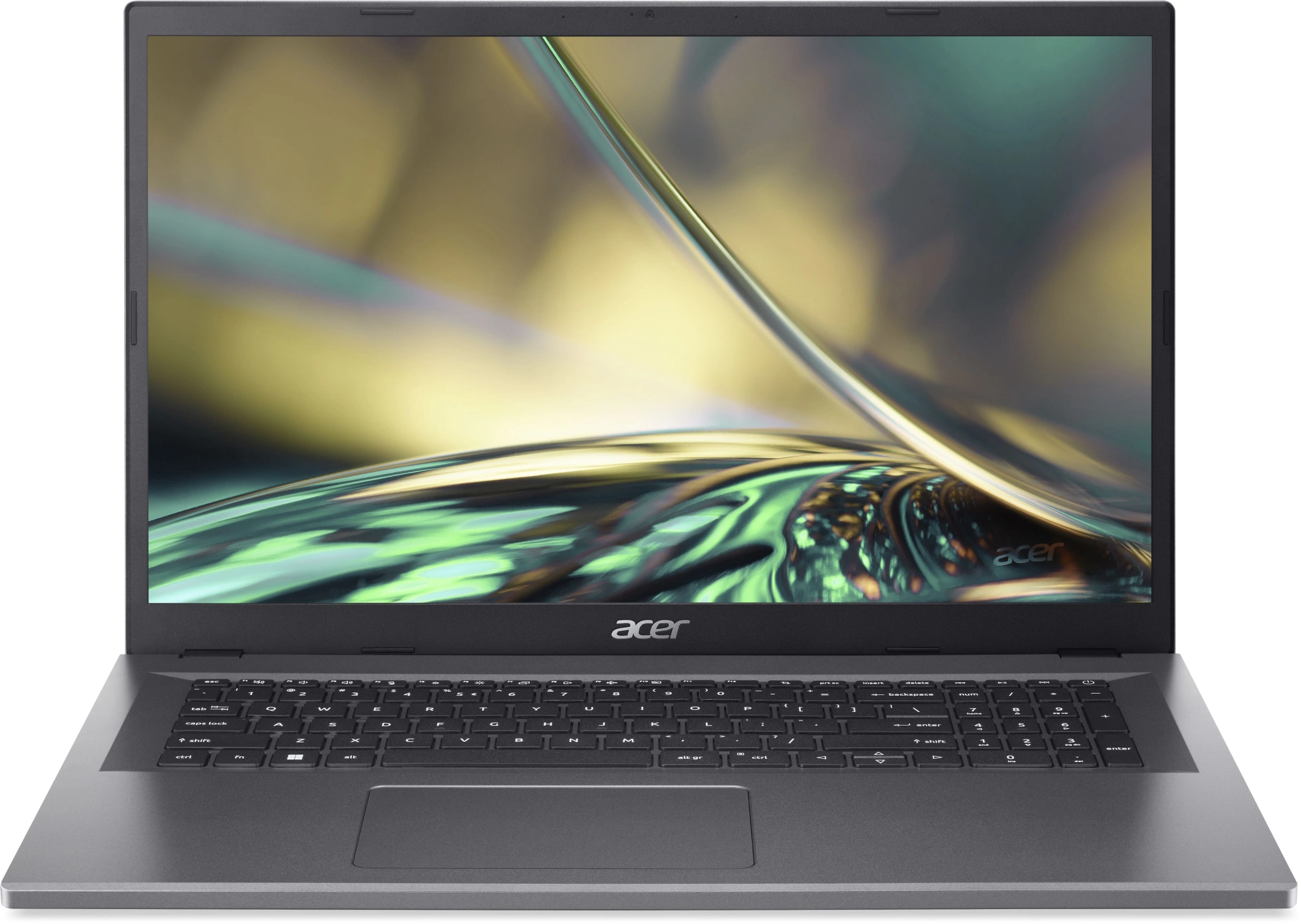 Ноутбук Acer Aspire 3 A317-55P-35KV Core i3 N305 8Gb SSD512Gb Intel UHD Graphics 17.3" IPS FHD (1920x1080) без ОС silver WiFi BT Cam (NX.KDKCD.009)