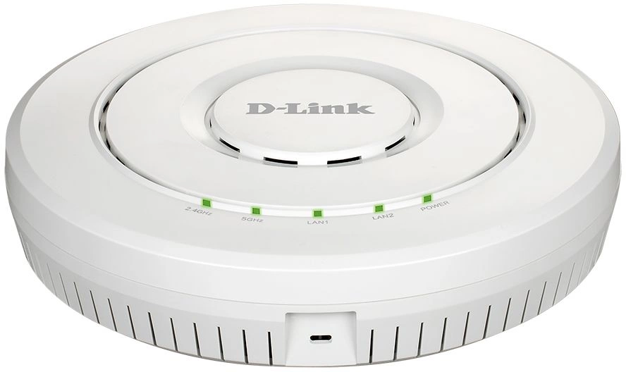 Точка доступа D-Link DWL-X8630AP/UN/A1A AX3600 10/100/1000/2500BASE-T/WI-FI белый