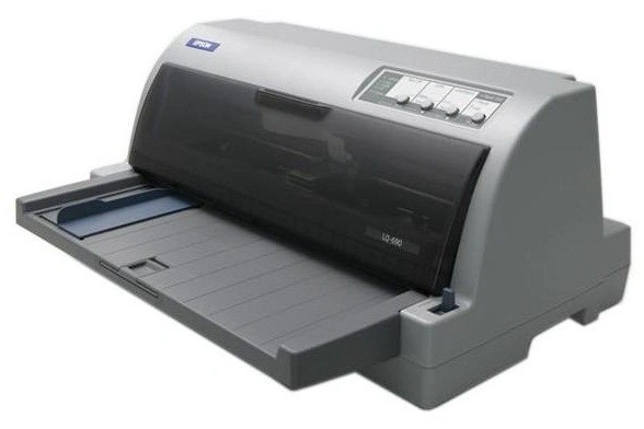 Принтер матричный Epson LQ-690 Flatbed (C11CJ82402/C11CA13041/13051) серый