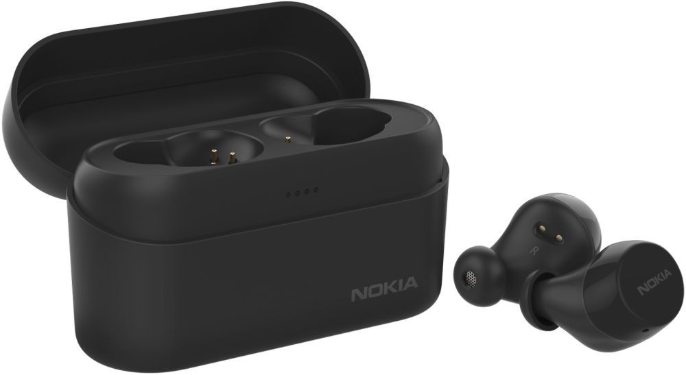 Гарнитура внутриканальные Nokia True Wireless Earbuds BH-605 черный беспроводные bluetooth в ушной раковине (8P00000093)