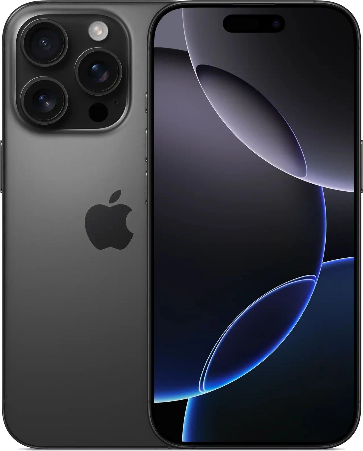 Смартфон Apple A3293 iPhone 16 Pro 128Gb черный титан моноблок 3G 4G 1Sim 6.3" 1206x2622 iOS 18 48Mpix 802.11 a/b/g/n/ac/ax/be NFC GPS Protect
