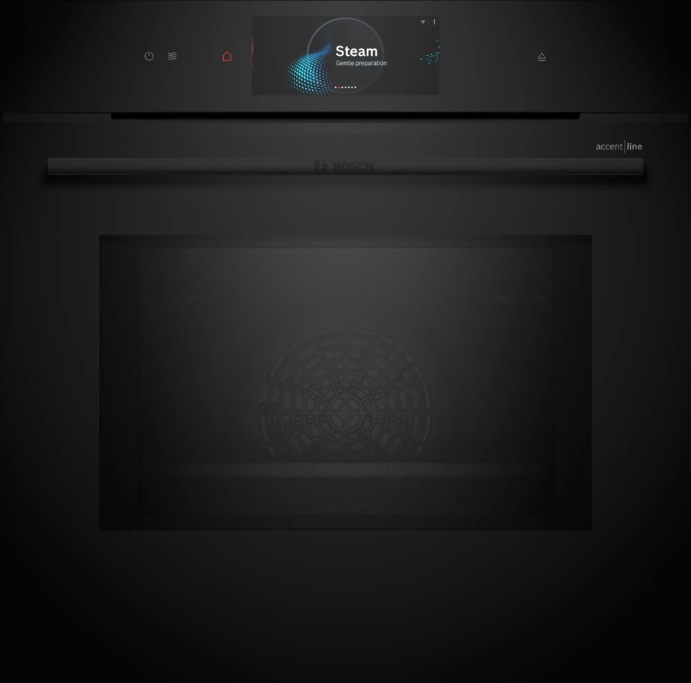 Духовой шкаф Электрический Bosch Serie 8 HNG978NB1 черный