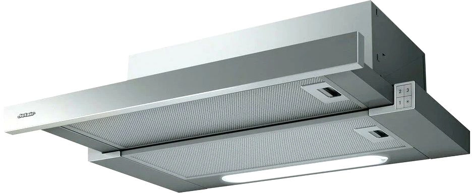 Вытяжка встраиваемая Jet Air Aurora LX/GRX/F/60 серебристый управление: кнопочное (1 мотор)