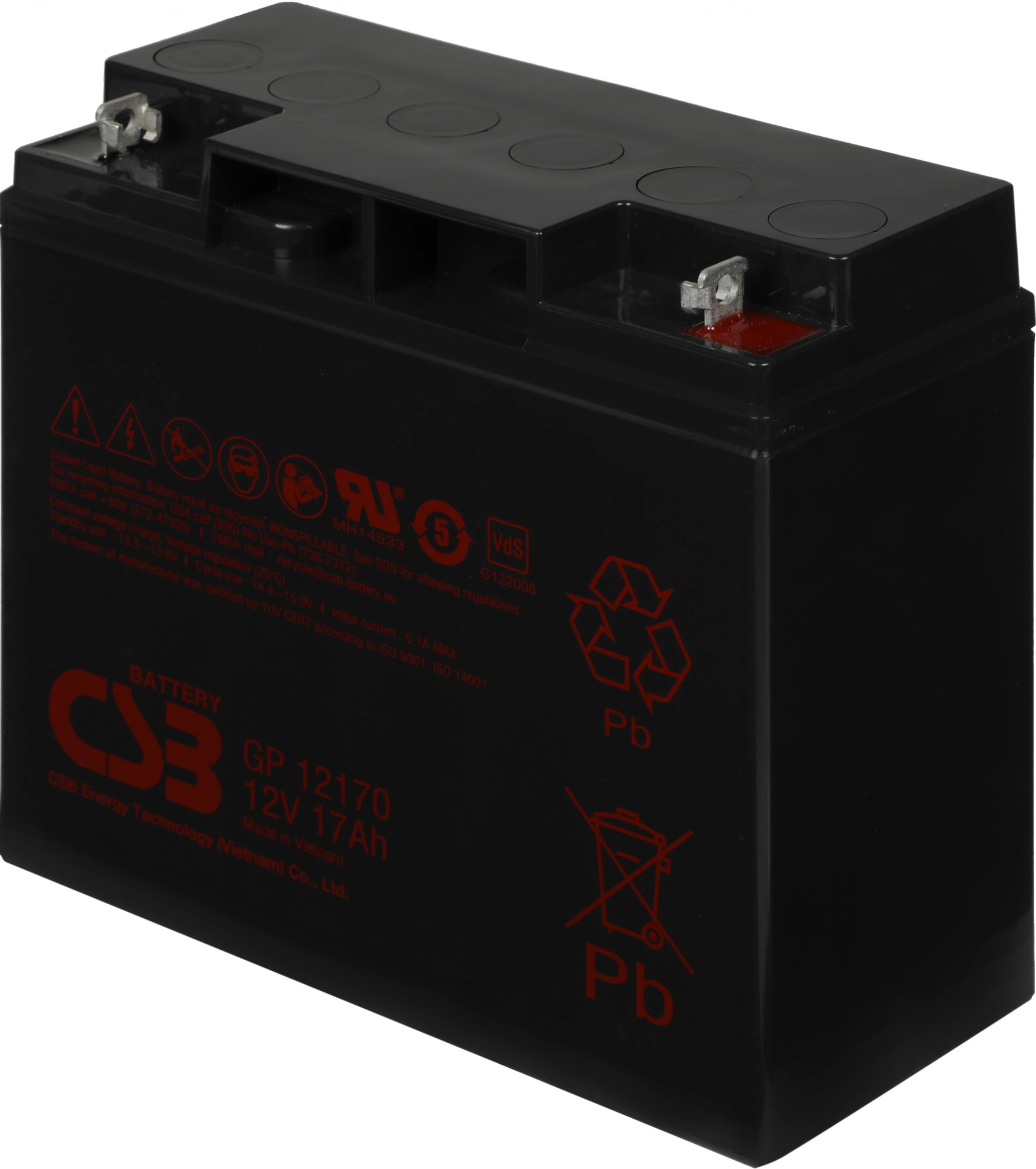 Батарея для ИБП CSB GP12170 B3 12В 17Ач