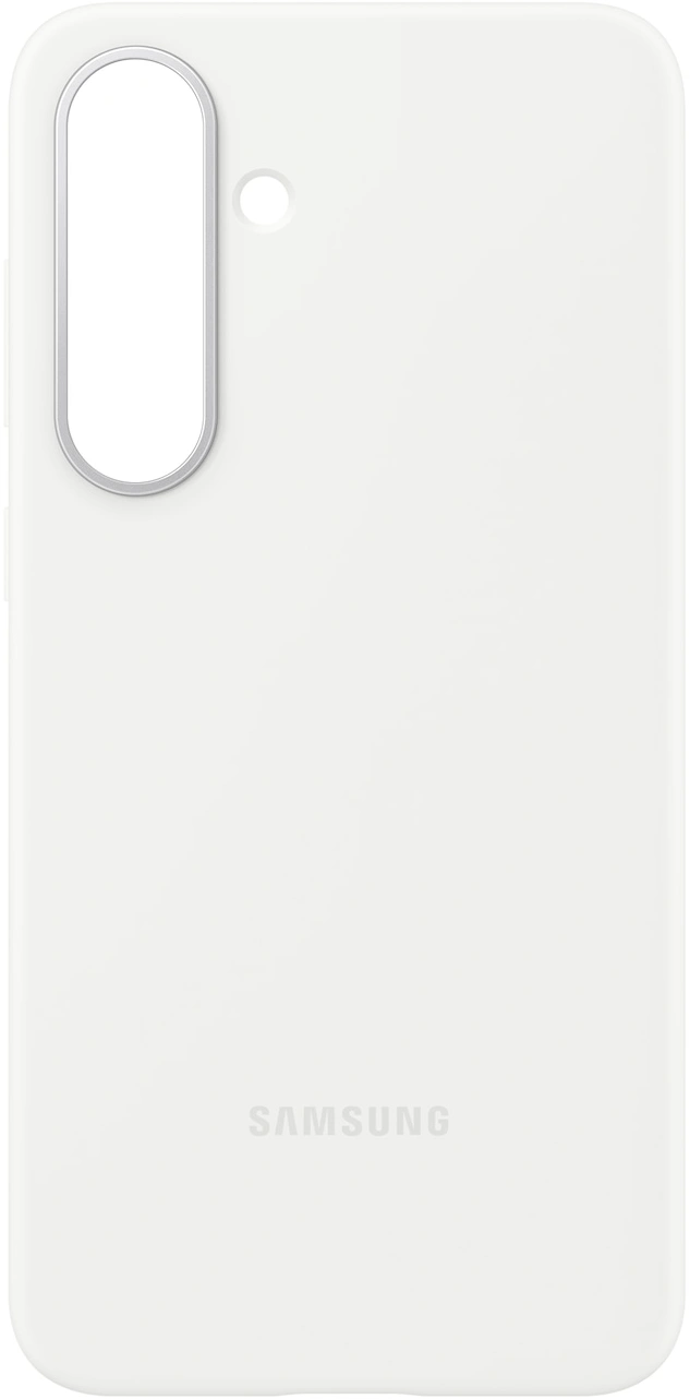 Чехол (клип-кейс) Samsung для Samsung Galaxy S25 FE Silicone Case белый (EF-PS731CWEGRU)
