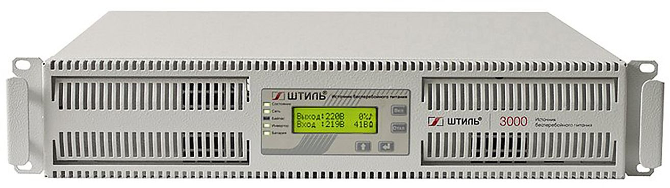 Источник бесперебойного питания Штиль SR1103TL 2700Вт 3000ВА серый без батареи