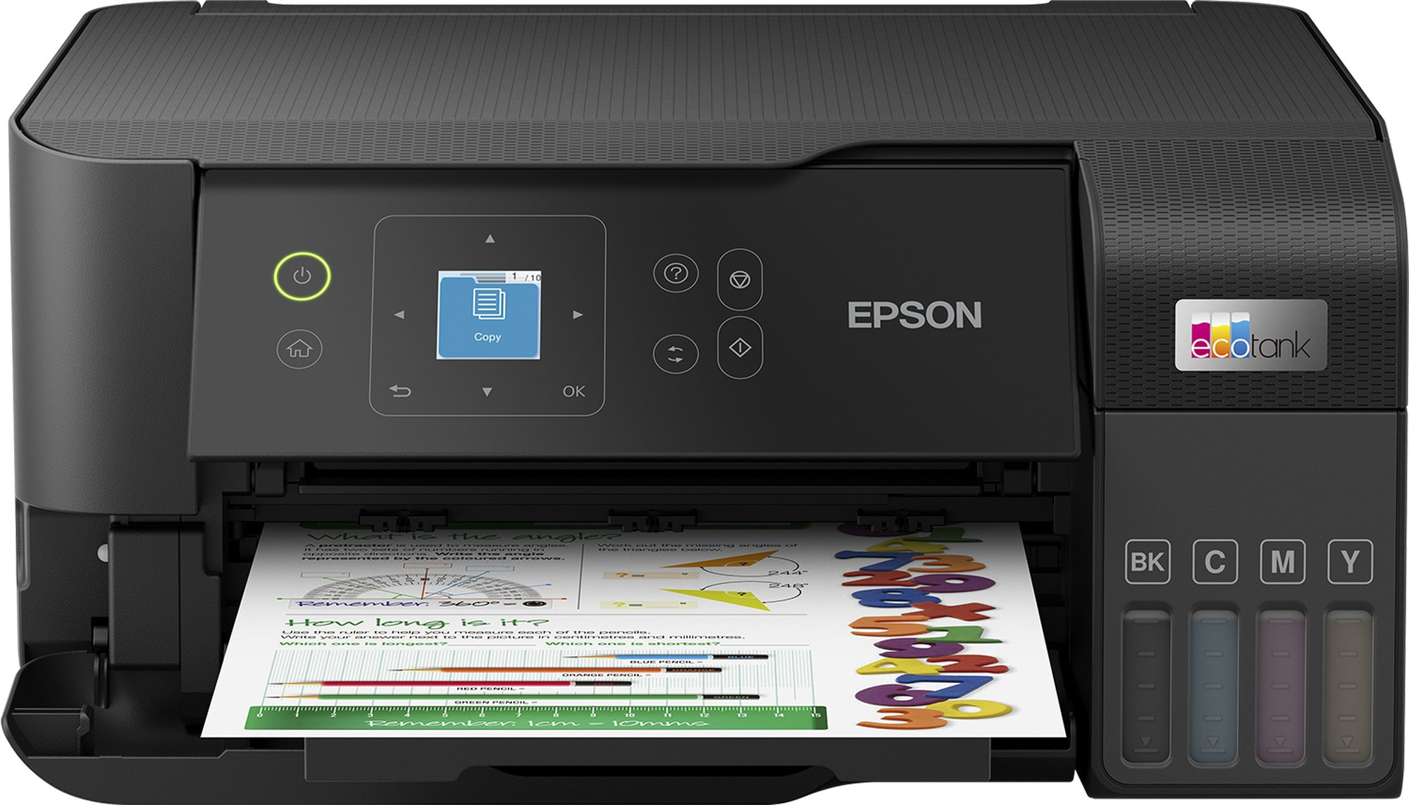 МФУ струйный Epson EcoTank L3560 (C11CK58405/C11CK58404) A4 WiFi черный