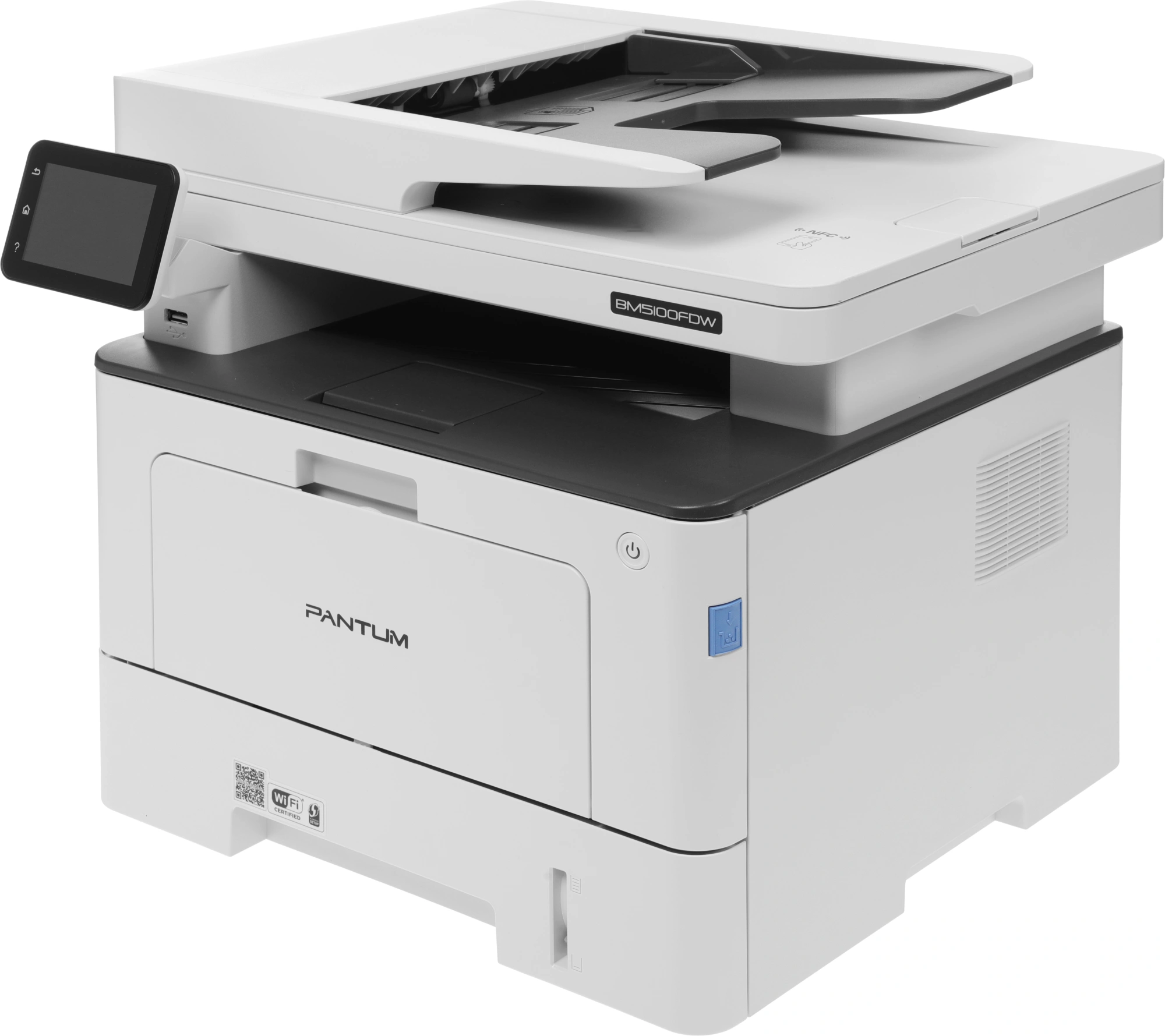 МФУ лазерный Pantum BM5100FDW A4 Duplex Net WiFi белый