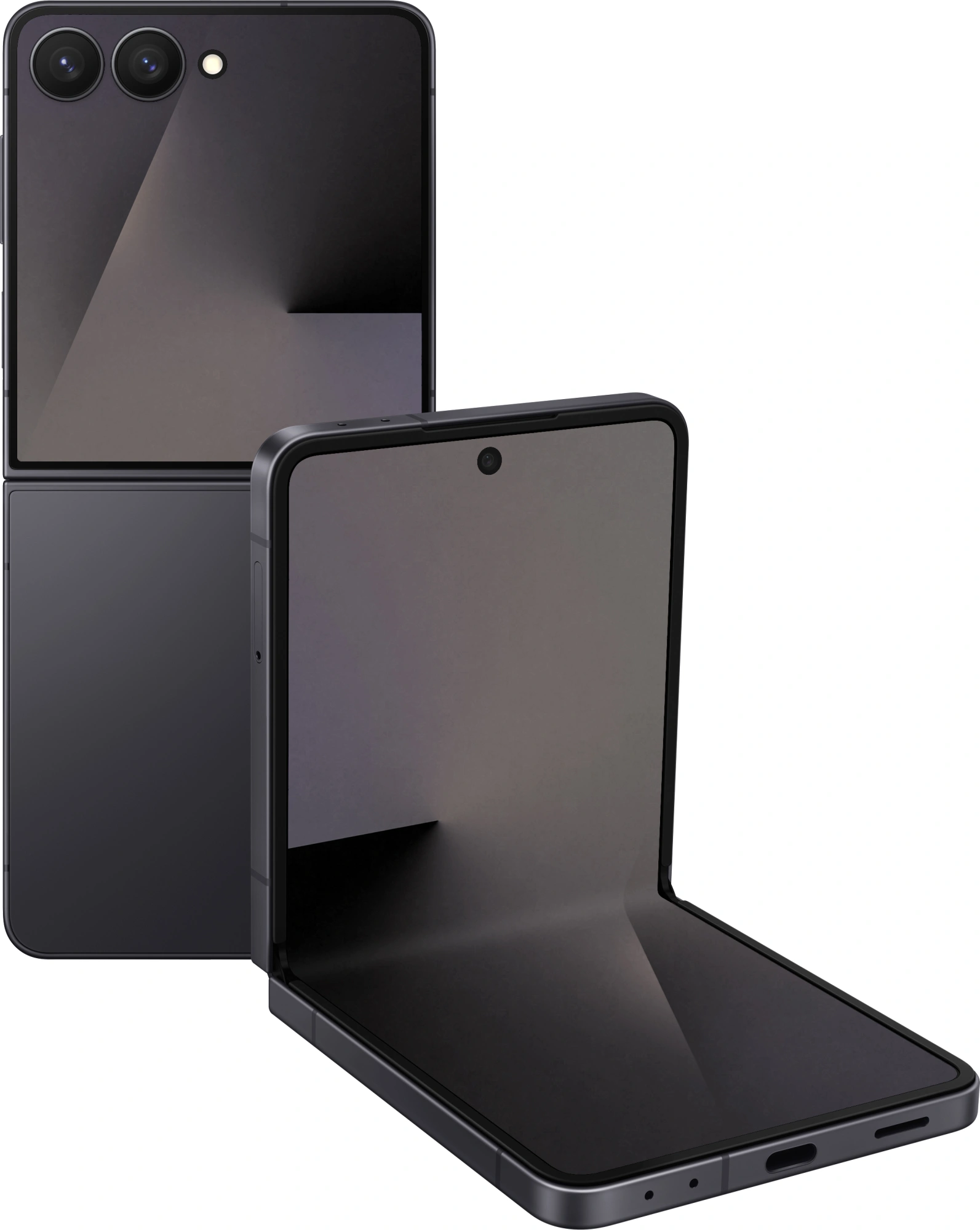 Смартфон Samsung SM-F766B Galaxy Z Flip7 512Gb 12Gb черный раскладной 3G 4G 1Sim 6.9" 1080x2520 Android 16 50Mpix 802.11 a/b/g/n/ac/ax/be NFC GPS GSM900/1800 GSM1900 Protect