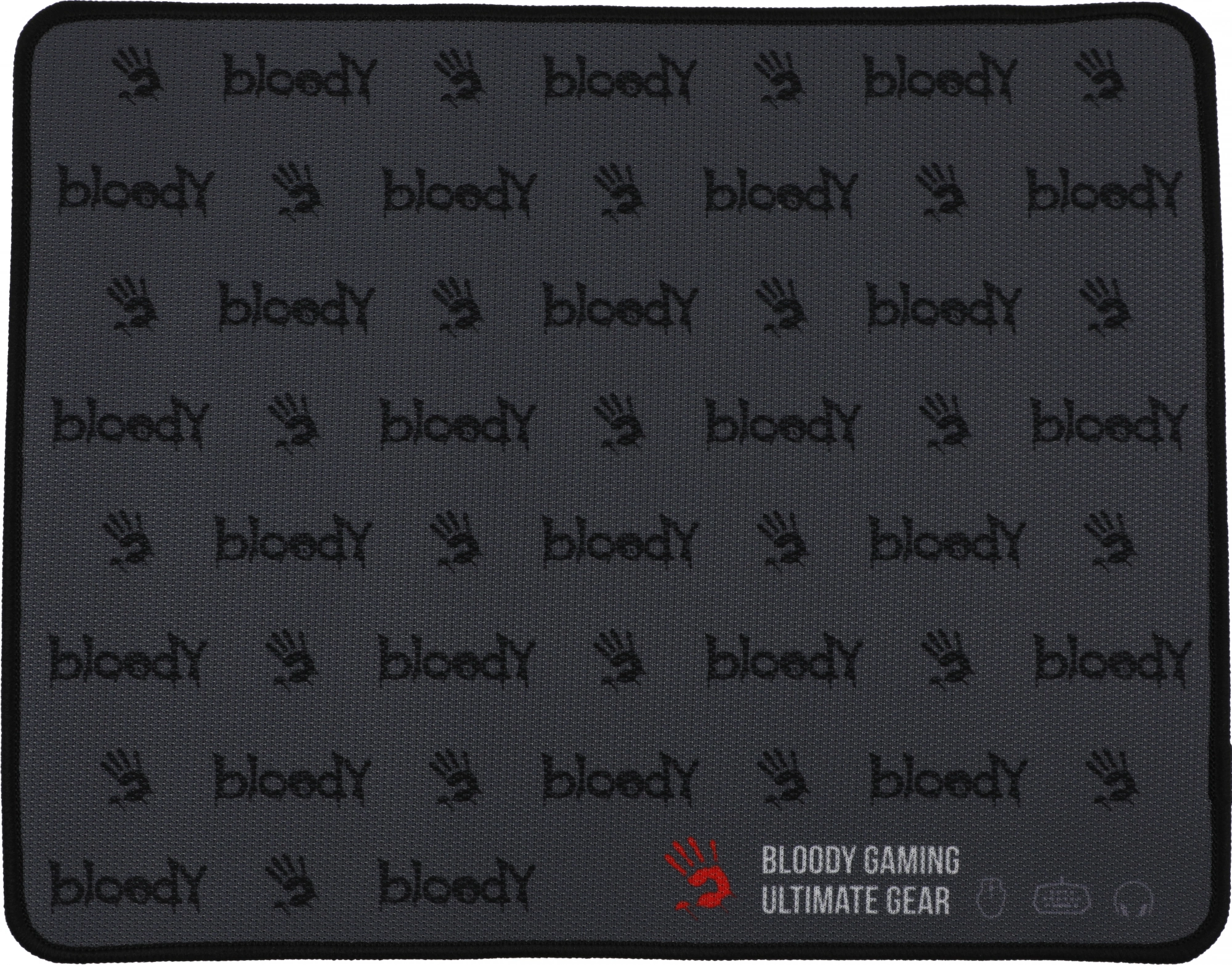 Коврик для мыши A4Tech Bloody BP-30M Средний черный 350x280x3мм