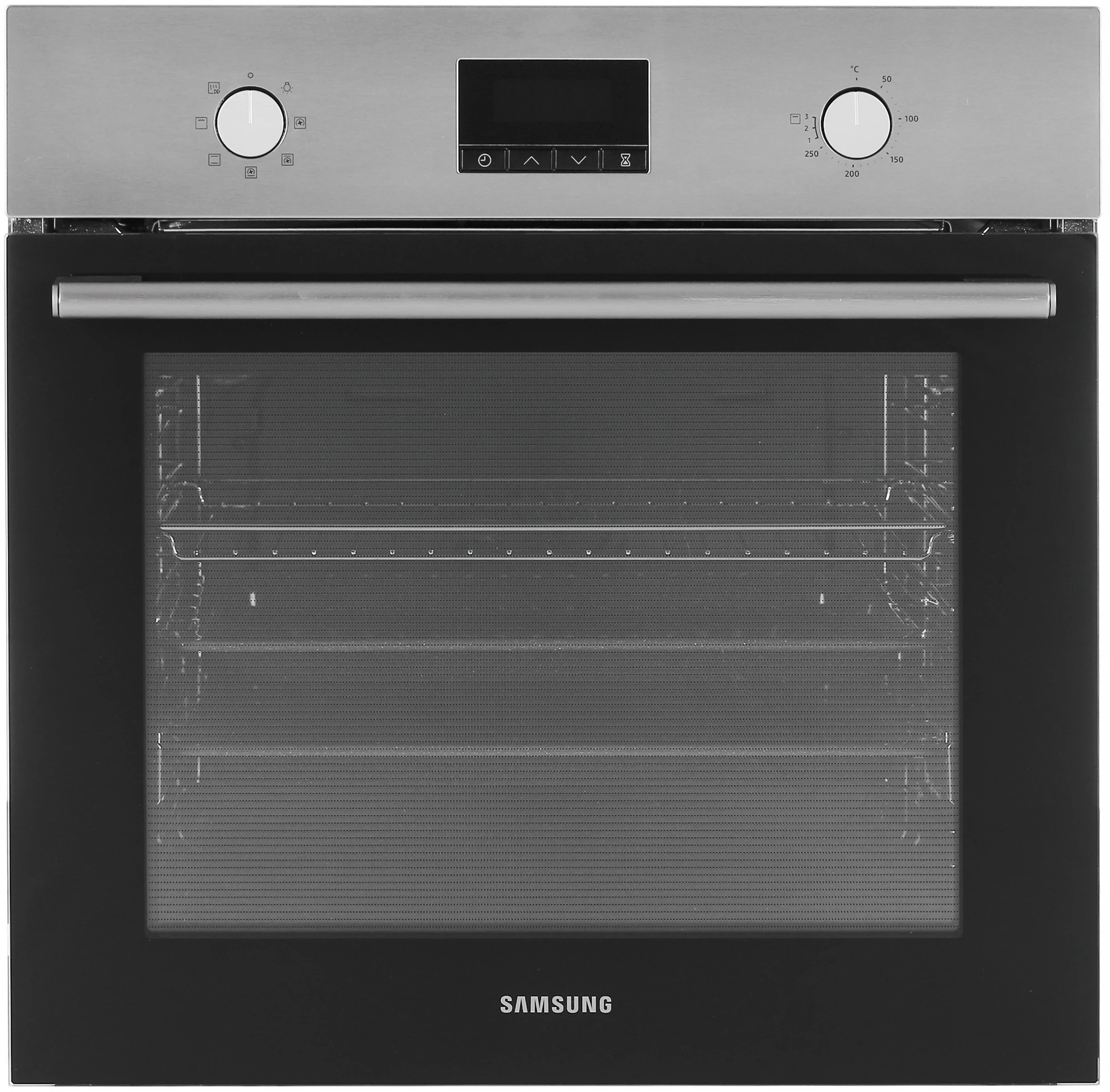 Духовой шкаф Электрический Samsung NV68A1145RS/WT серебристый