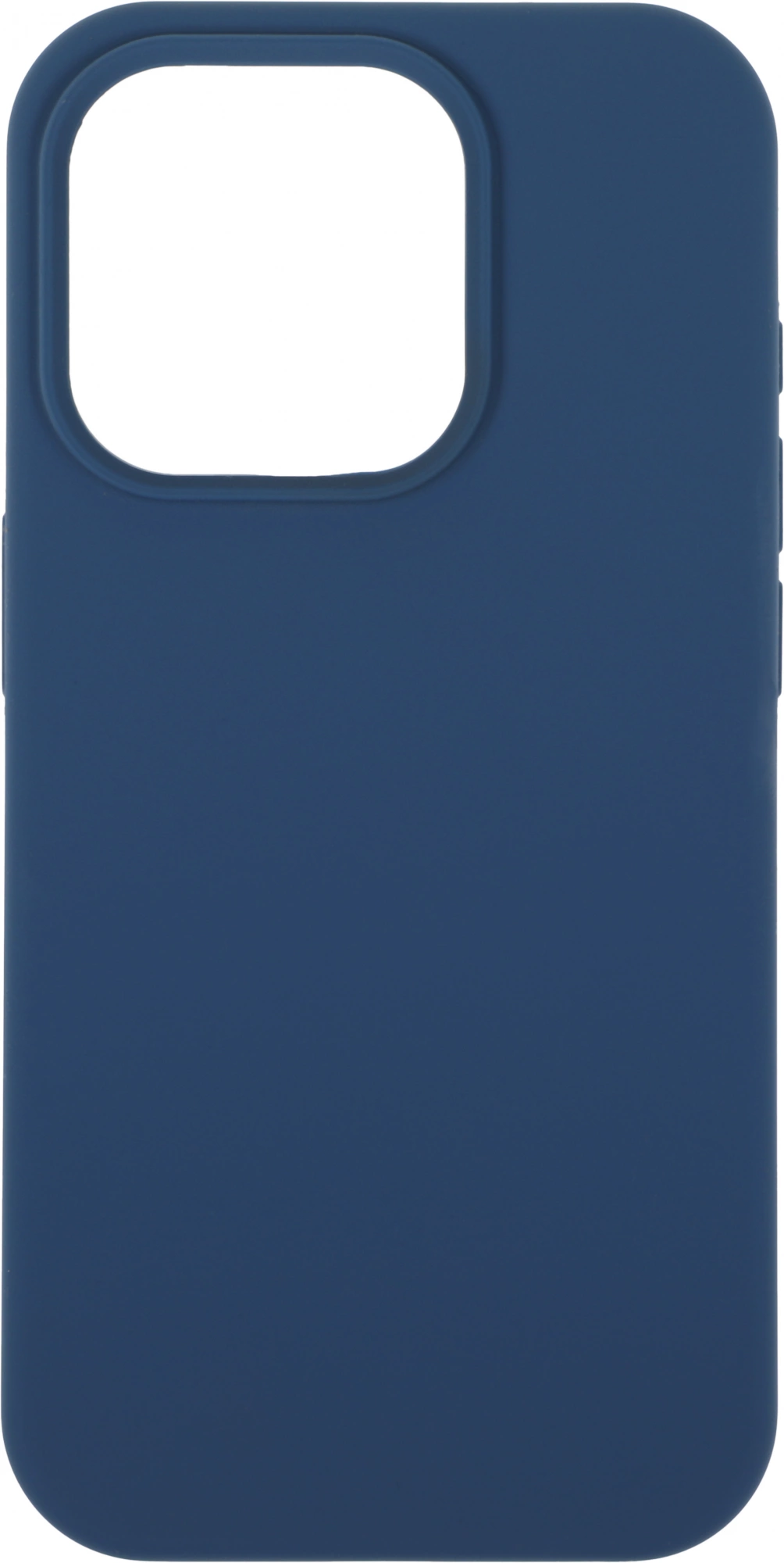 Чехол (клип-кейс) Deppa для Apple iPhone 15 Pro Liquid Silicone синий