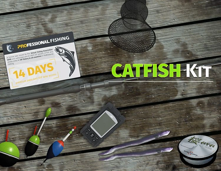 Дополнение к игре для ПК Ultimate Games Professional Fishing: Catfish Kit (6+)