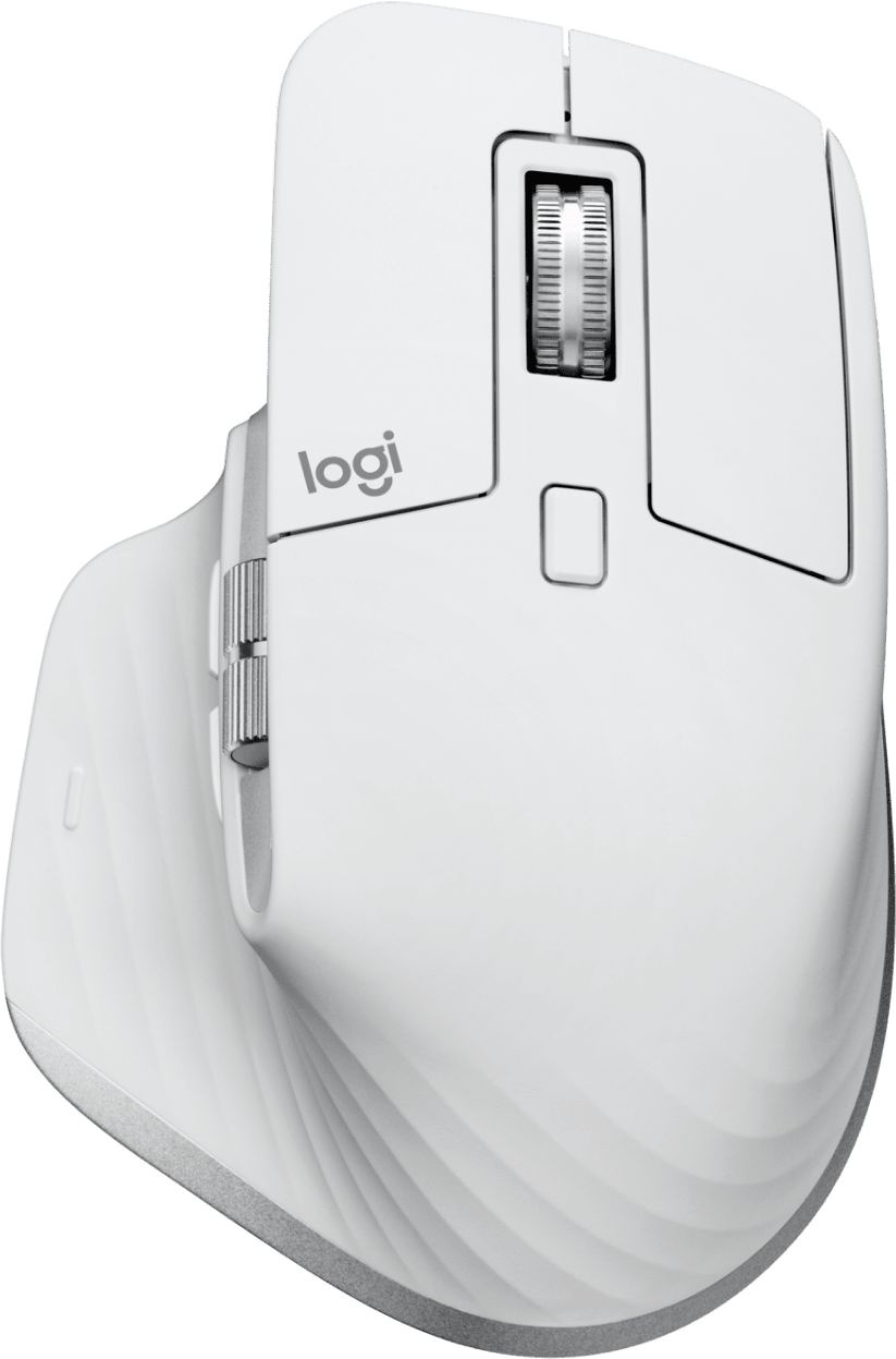 Мышь Logitech MX Master 3S светло-серый оптическая 8000dpi беспров. BT/Radio USB 5but (910-006562)