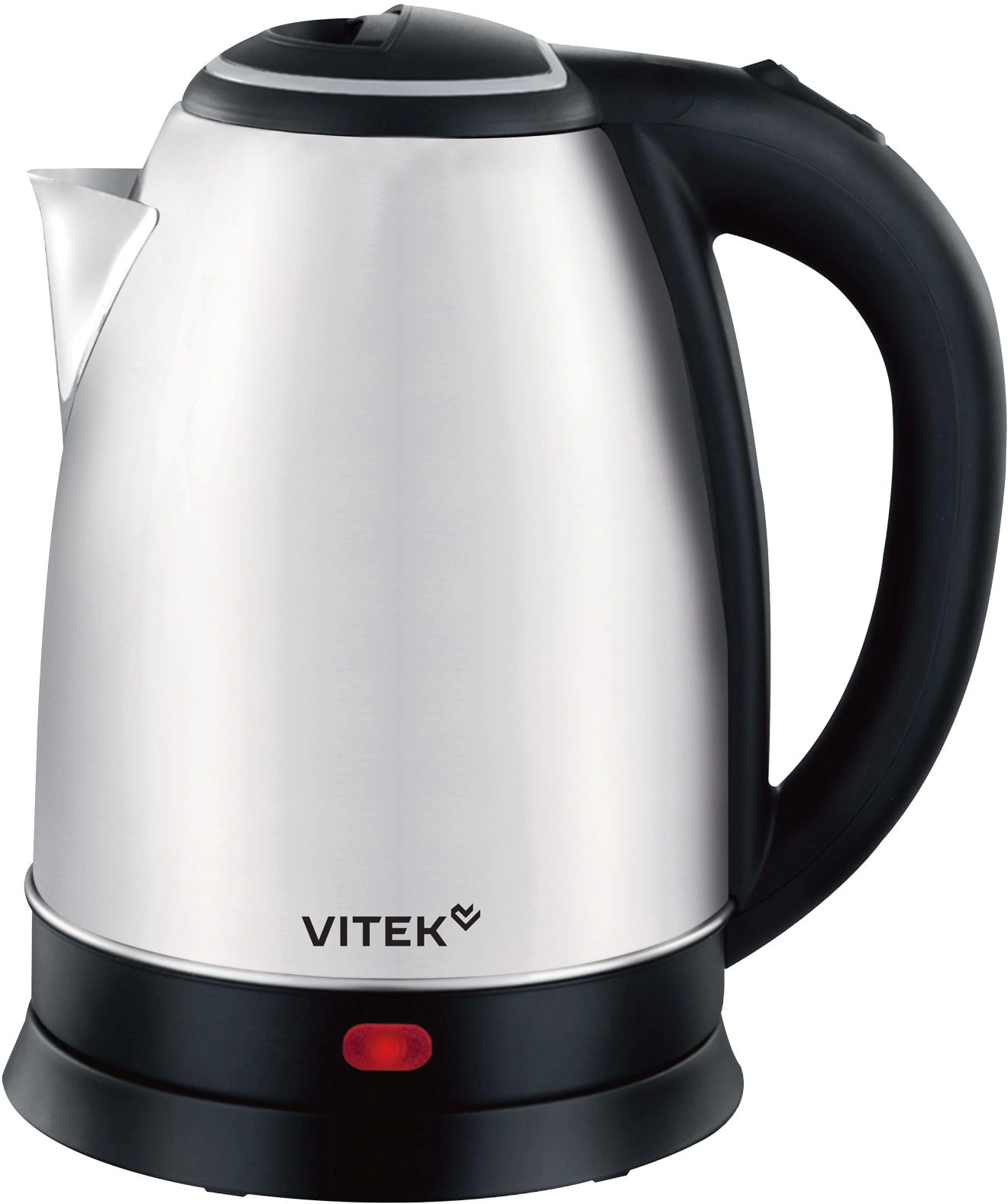 Чайник электрический Vitek VT-WK1084 1.8л. 1700Вт серебристый/серебристый корпус: металл/пластик