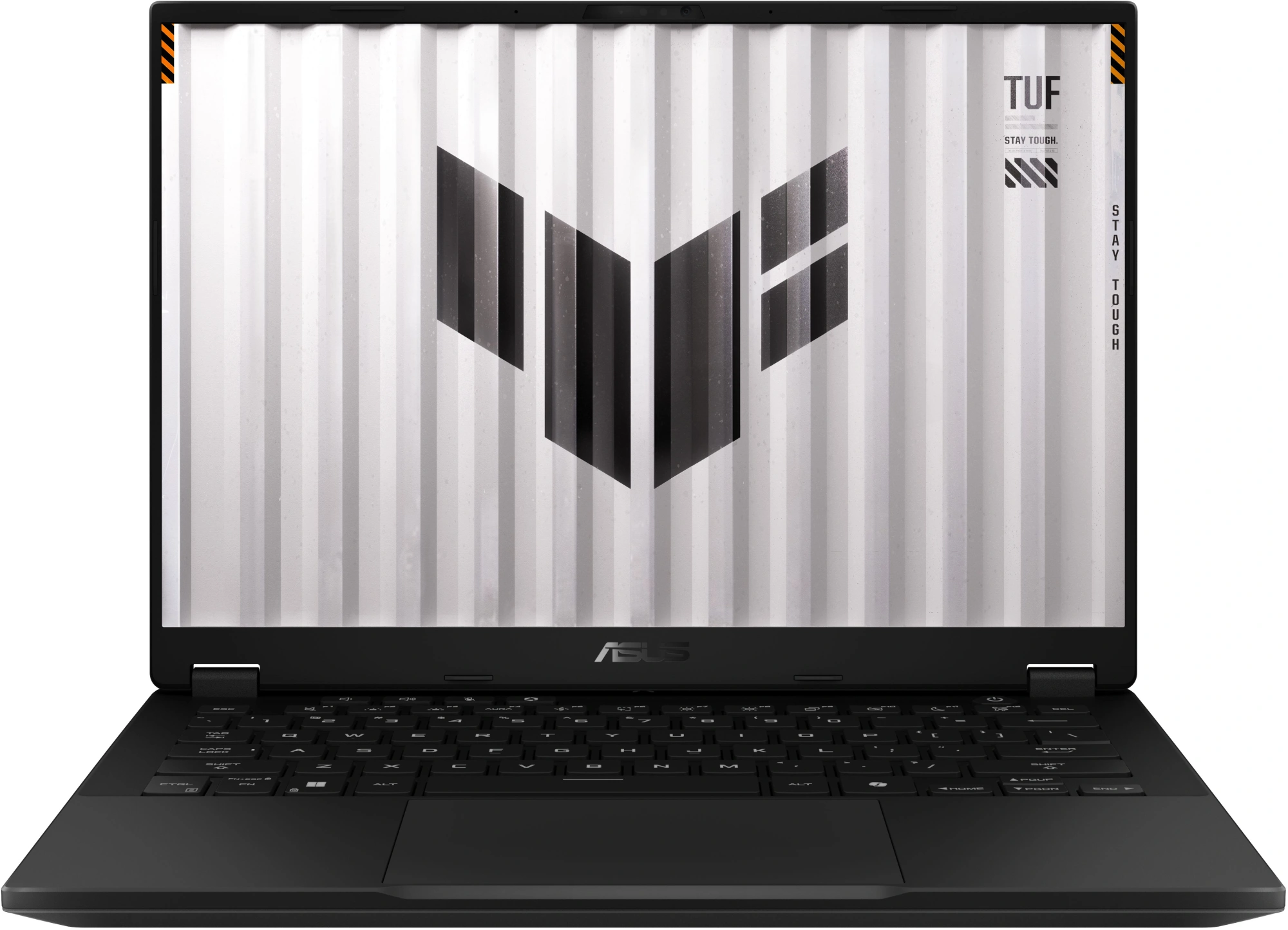 Ноутбук Asus TUF Gaming A14 FA401UU-RG052 Ryzen 7 8845HS 16Gb SSD512Gb NVIDIA GeForce RTX4050 6Gb 14" IPS 2.5K (2560x1600) без ОС grey WiFi BT Cam (90NR0JD1-M00320)
