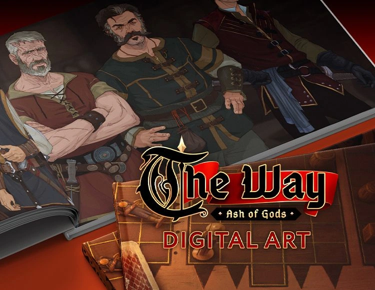 Дополнение к игре для ПК Aurumdust Ash of Gods: The Way Digital Art Book (12+)