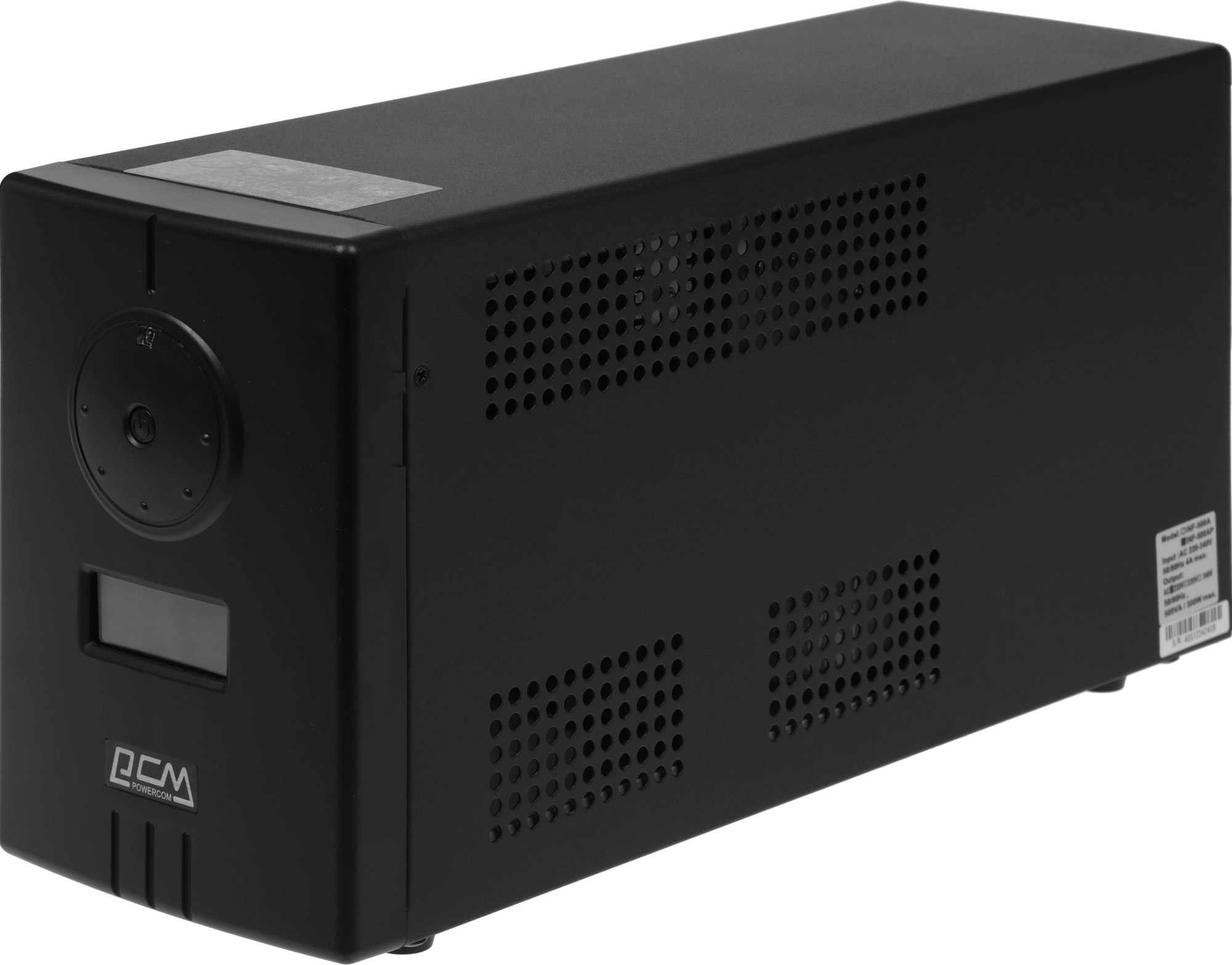 Источник бесперебойного питания Powercom Infinity INF-500 300Вт 500ВА черный/черный без батареи