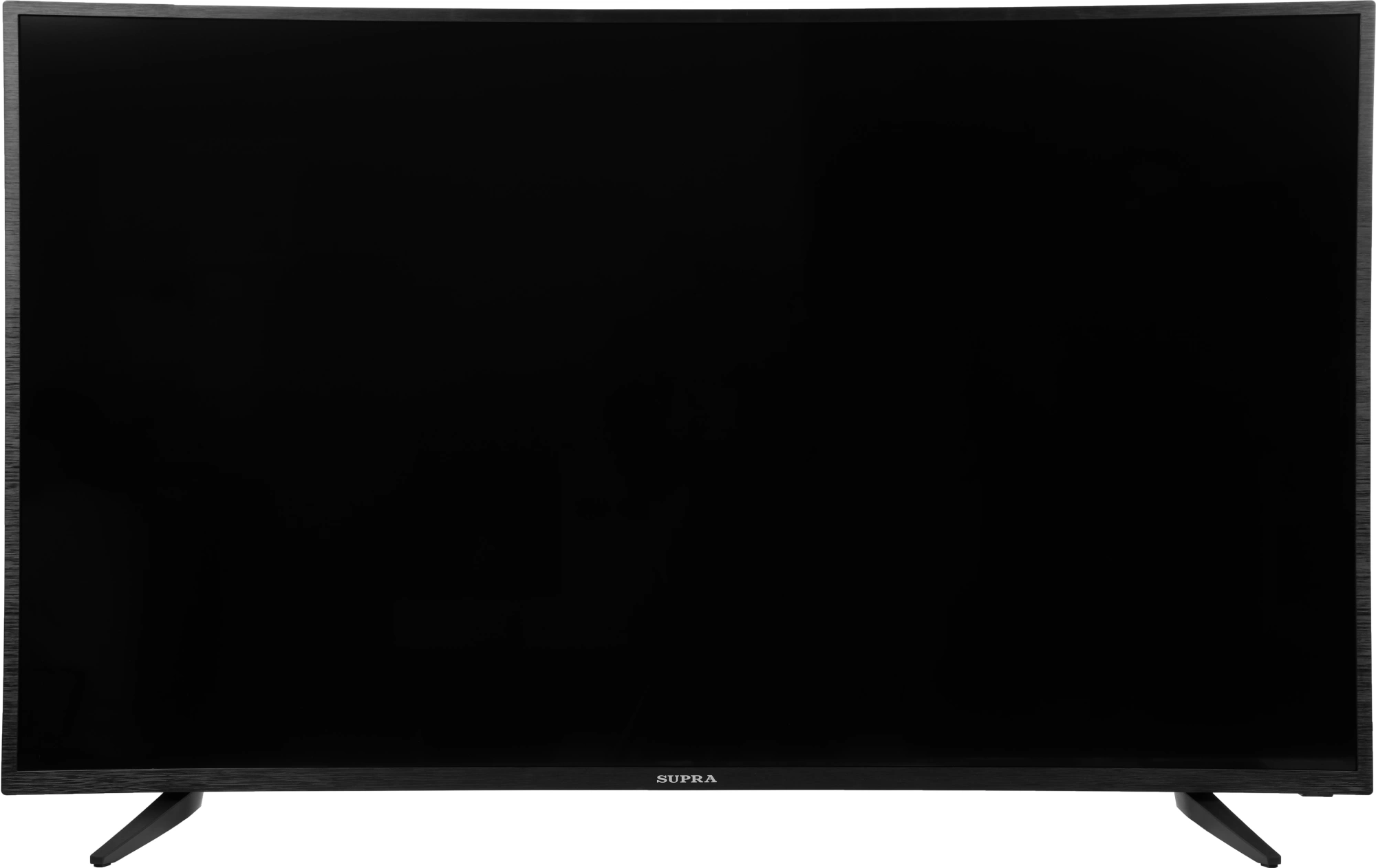 Телевизор LED Supra 50" STV-LC50ST0045U черный 4K Ultra HD 60Hz DVB-T DVB-T2 DVB-C DVB-S DVB-S2 USB WiFi Smart TV (RUS)