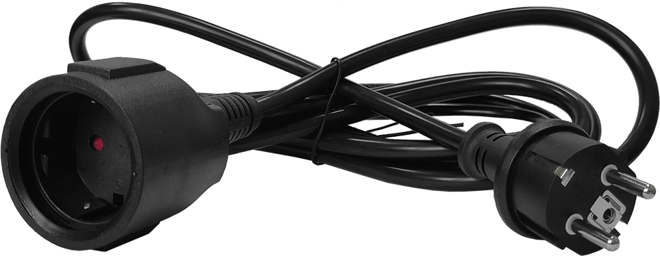 Шнур питания Lanmaster LAN-PPS/SH-10.0-BK вилка Shuko-Shuko розетка проводник.:3x1.5мм2 10м 220В 16А черный