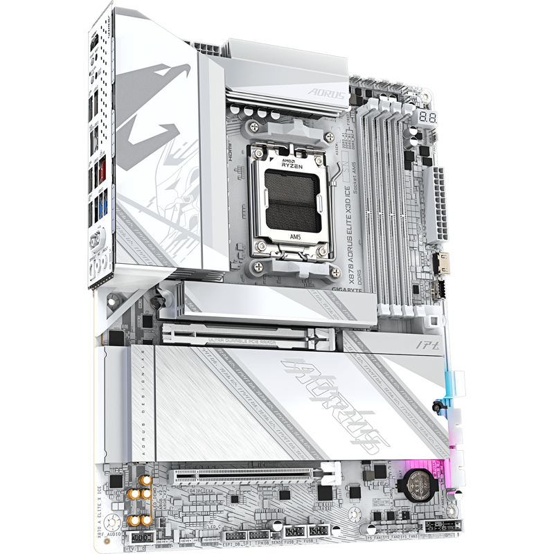 Gigabyte X870 AORUS ELITE X3D ICE