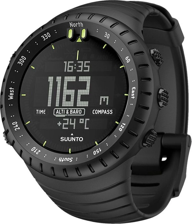 Смарт-часы Suunto Core 1.2" LCD корп.черный Trial loop рем.черный разм.брасл.:M/L (SS014279010)
