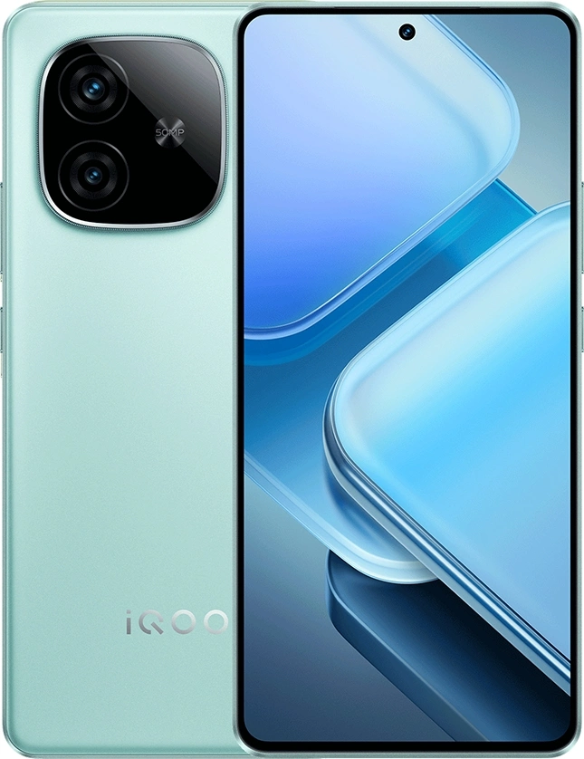 Смартфон iQOO Z9 256Gb 8Gb зеленый моноблок 3G 4G 2Sim 6.78" 1260x2800 Android 14 50Mpix 802.11 a/b/g/n/ac/ax NFC GPS Protect