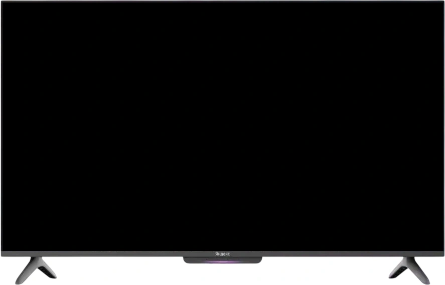 Телевизор LED Yandex 65" ТВ Станция Бейсик с Алисой Яндекс.ТВ черный 4K Ultra HD 60Hz USB WiFi Smart TV