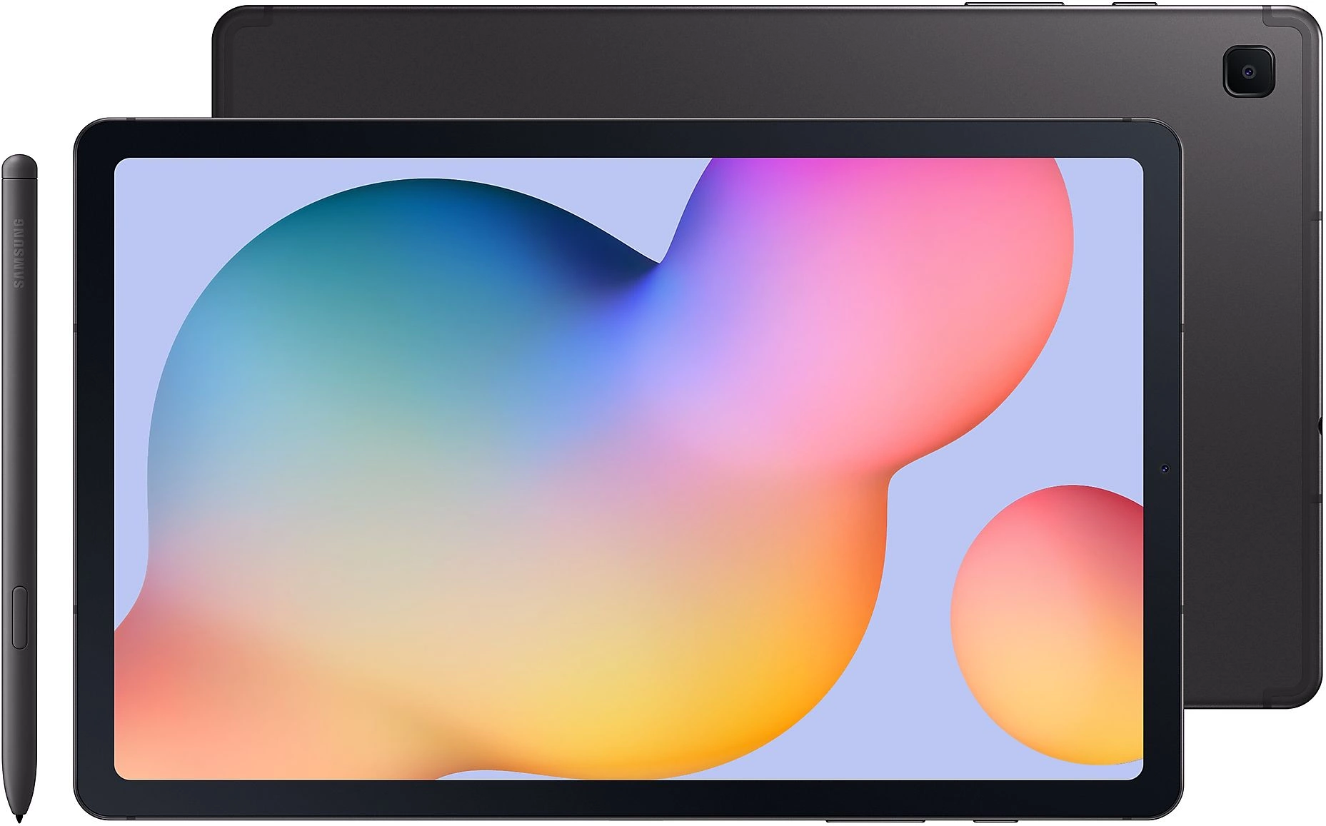 Планшет Samsung Galaxy Tab S6 Lite SM-P620 1280 (2.4) 8C RAM4Gb ROM128Gb 10.4" TFT 2000x1200 Android 14 серый 8Mpix 5Mpix BT WiFi microSD 1Tb 7040mAh