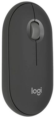 Мышь Logitech Pebble 2 M350S графитовый оптическая 4000dpi silent беспров. BT для ноутбука 2but (910-006988)