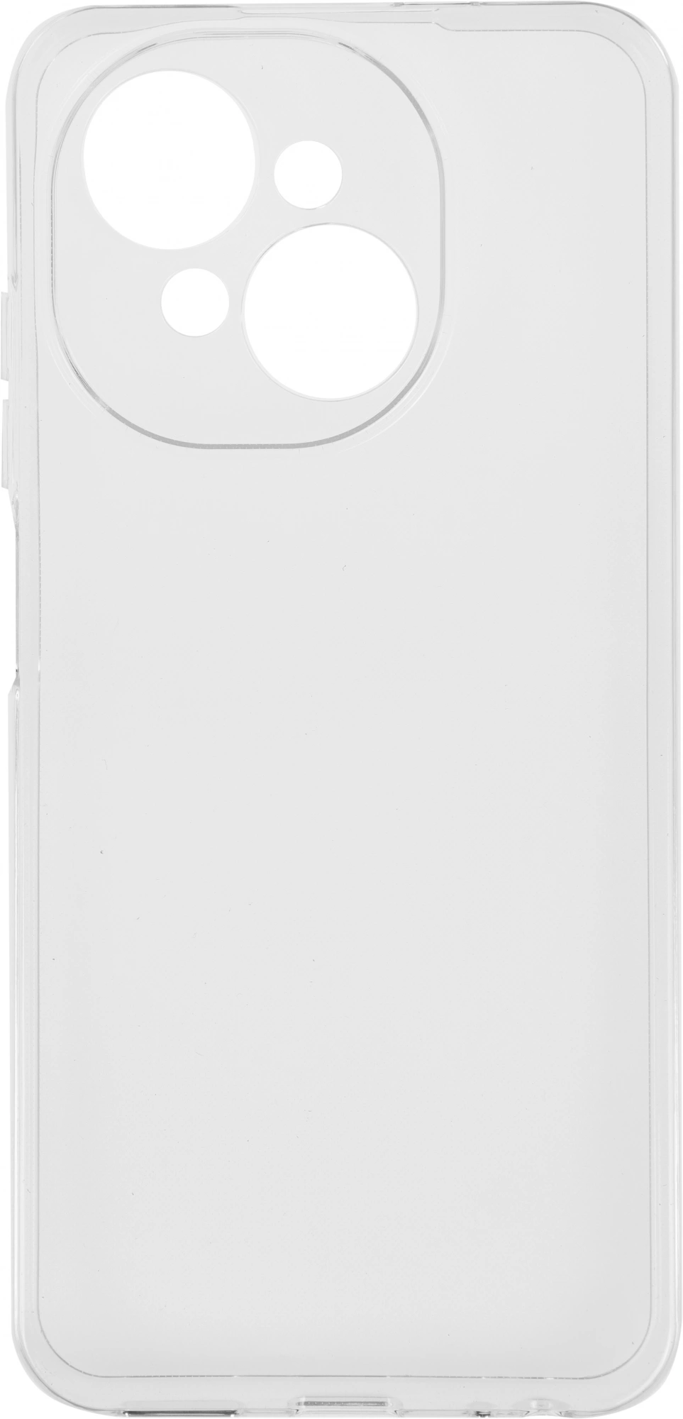 Чехол (клип-кейс) BoraSCO для Tecno Spark Go 2025/Go 1/Pop 9 Silicone Case прозрачный (73756)