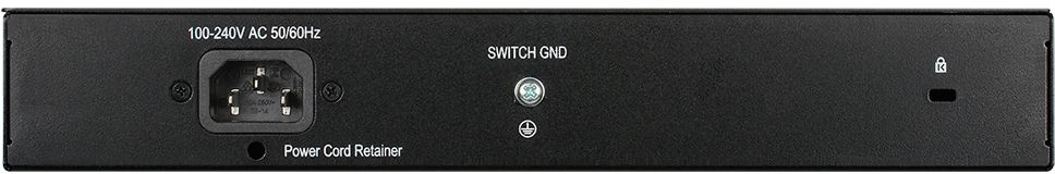 Коммутатор D-Link DGS-1008MP/B1A (L2) 8x1Гбит/с 8PoE 8PoE+ 125W неуправляемый