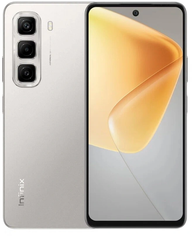 Смартфон Infinix X6882 Hot 50 256Gb 6Gb серый титан моноблок 3G 4G 2Sim 6.78" 1080x2460 Android 14 50Mpix 802.11 a/b/g/n/ac NFC GPS GSM900/1800 GSM1900 Protect FM A-GPS microSD max2048Gb