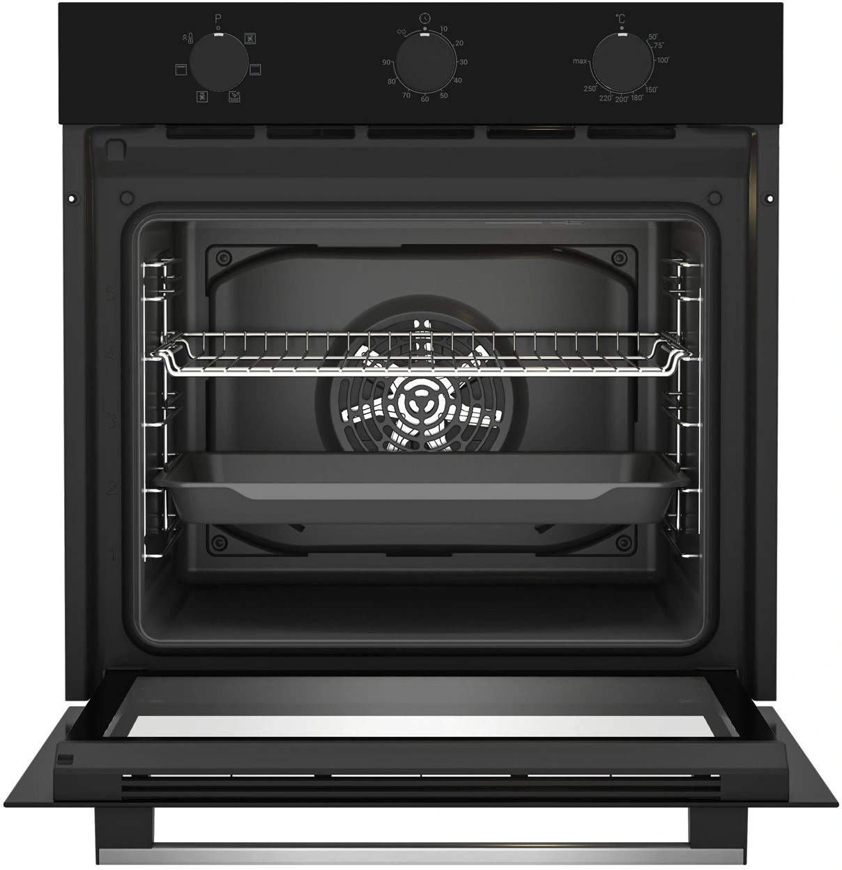 Духовой шкаф Электрический Indesit IFE 3634 BL черный