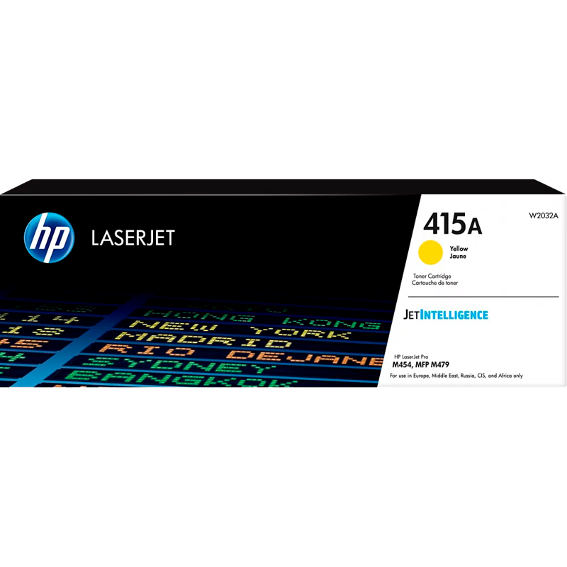 HP 415A Yellow Original LaserJet Toner Cartridge (W2032A)