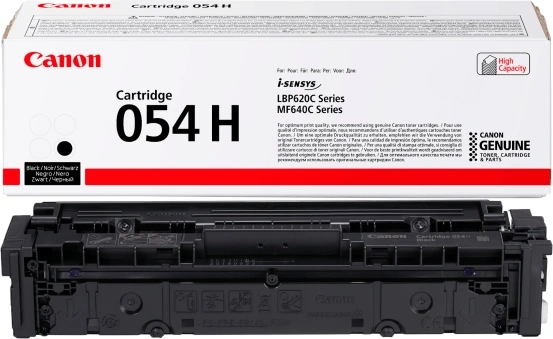 Картридж лазерный Canon 054HBK 3028C002 черный бар.в компл. (3100стр.) для Canon MF645Cx/MF643Cdw/MF641Cw/LBP623Cdw/621Cw