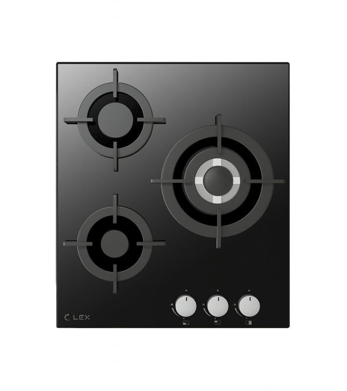 Газовая варочная поверхность Lex GVG 430 BL черный