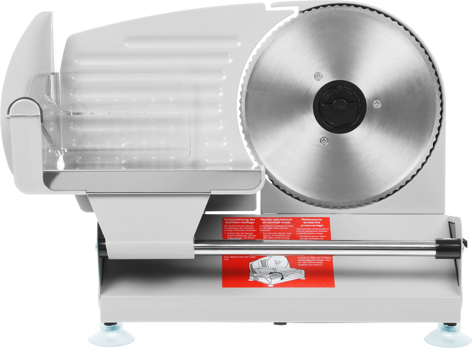 Ломтерезка Clatronic MA 3585 silber 150Вт (нарезка до 15мм) серебристый