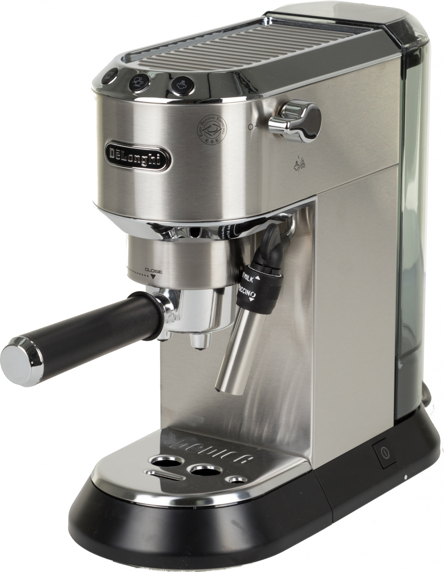 Кофеварка рожковая Delonghi EC685.M 1350Вт серебристый/черный