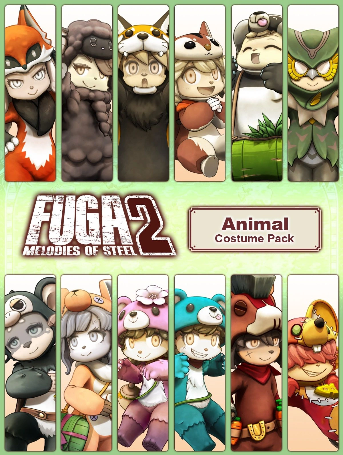 Дополнение к игре для ПК H2 Interactive Fuga: Melodies of Steel 2 - Animal Costume Pack (12+)