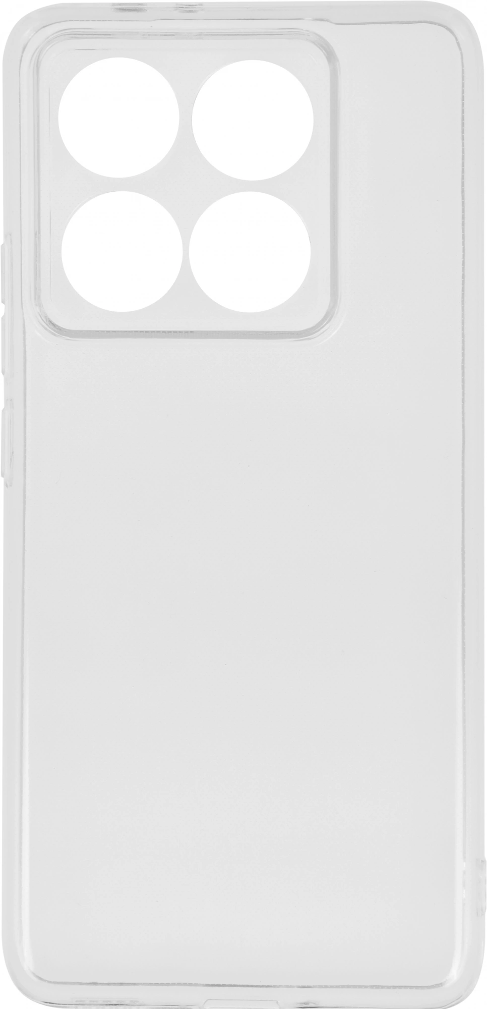 Чехол (клип-кейс) BoraSCO для Xiaomi 14T Pro Silicone Case прозрачный (73786)