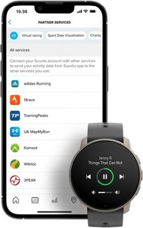 Смарт-часы Suunto 9 Peak Pro 1.2" TFT корп.серебристый Sport Band рем.темно-серый разм.брасл.:M/L (SS050809000)