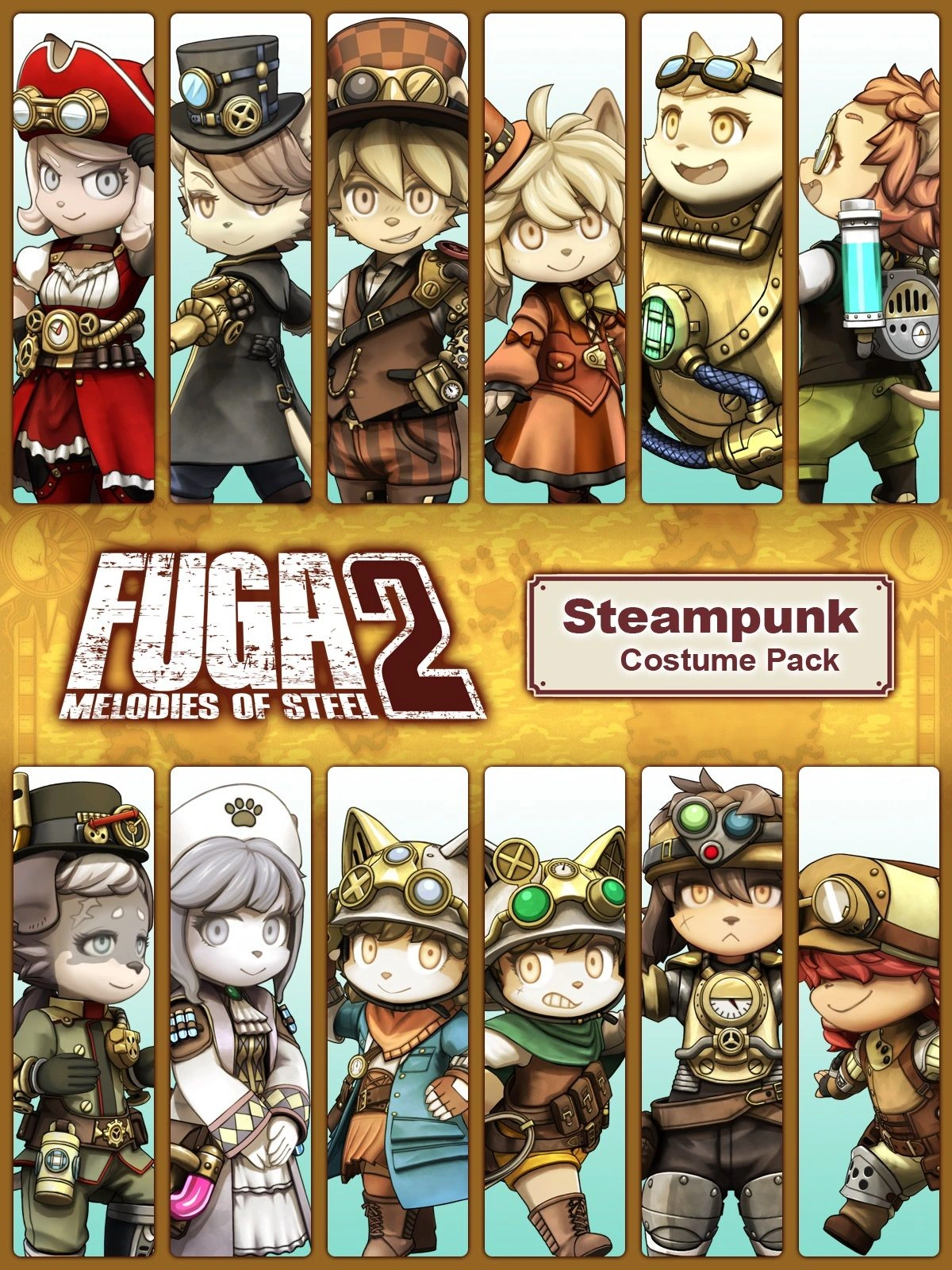 Дополнение к игре для ПК H2 Interactive Fuga: Melodies of Steel 2 - Steampunk Costume Pack (12+)