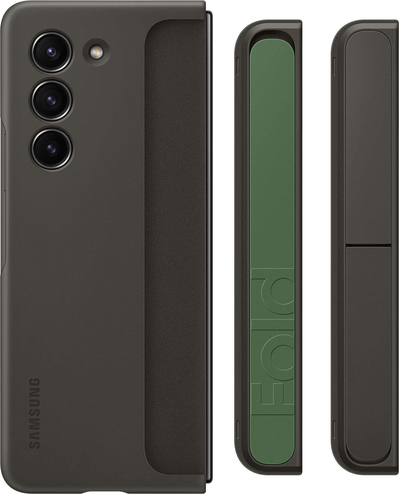 Чехол (клип-кейс) Samsung для Samsung Galaxy Z Fold5 Standing Case with Strap Q5 графит (EF-MF946CBEGRU)