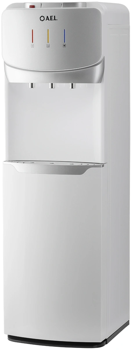Кулер AEL LD-AEL-819a напольный электронный белый/серебристый