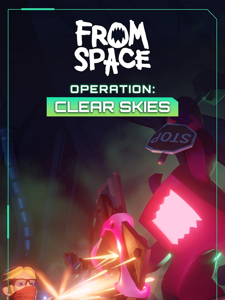 Дополнение к игре для ПК Curve Games From Space - Operation Clear Skies (12+)